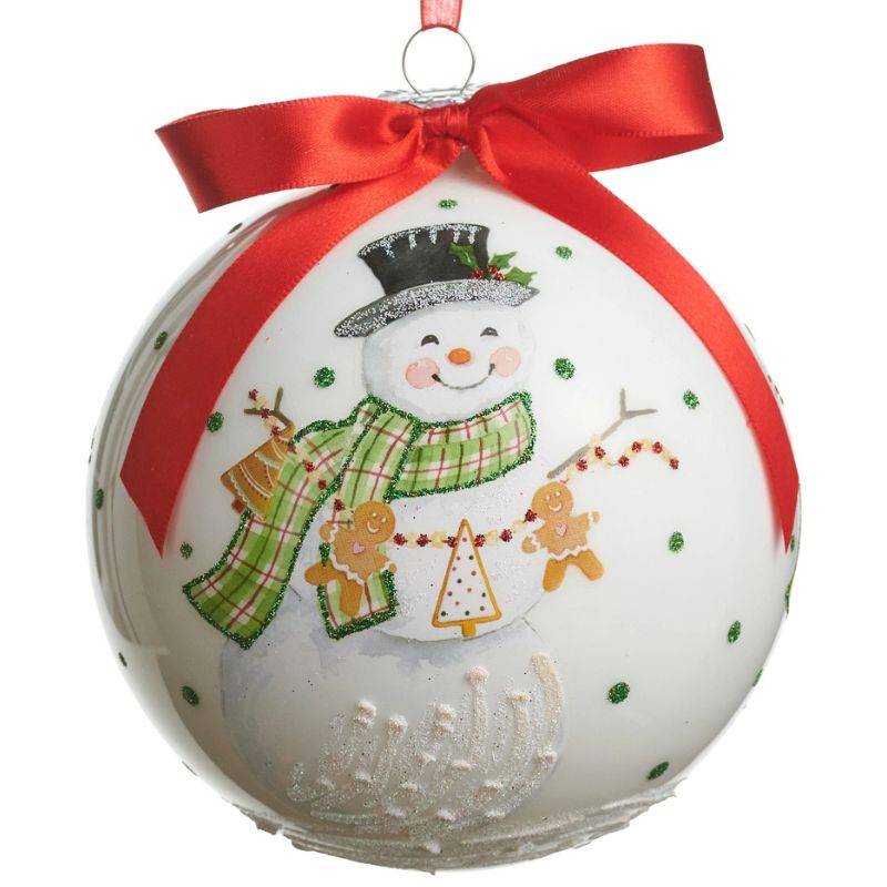 Gingerbread Baking Ball Ornament